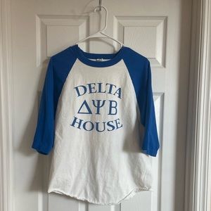 Delta House 3/4 sleeve baseball tee